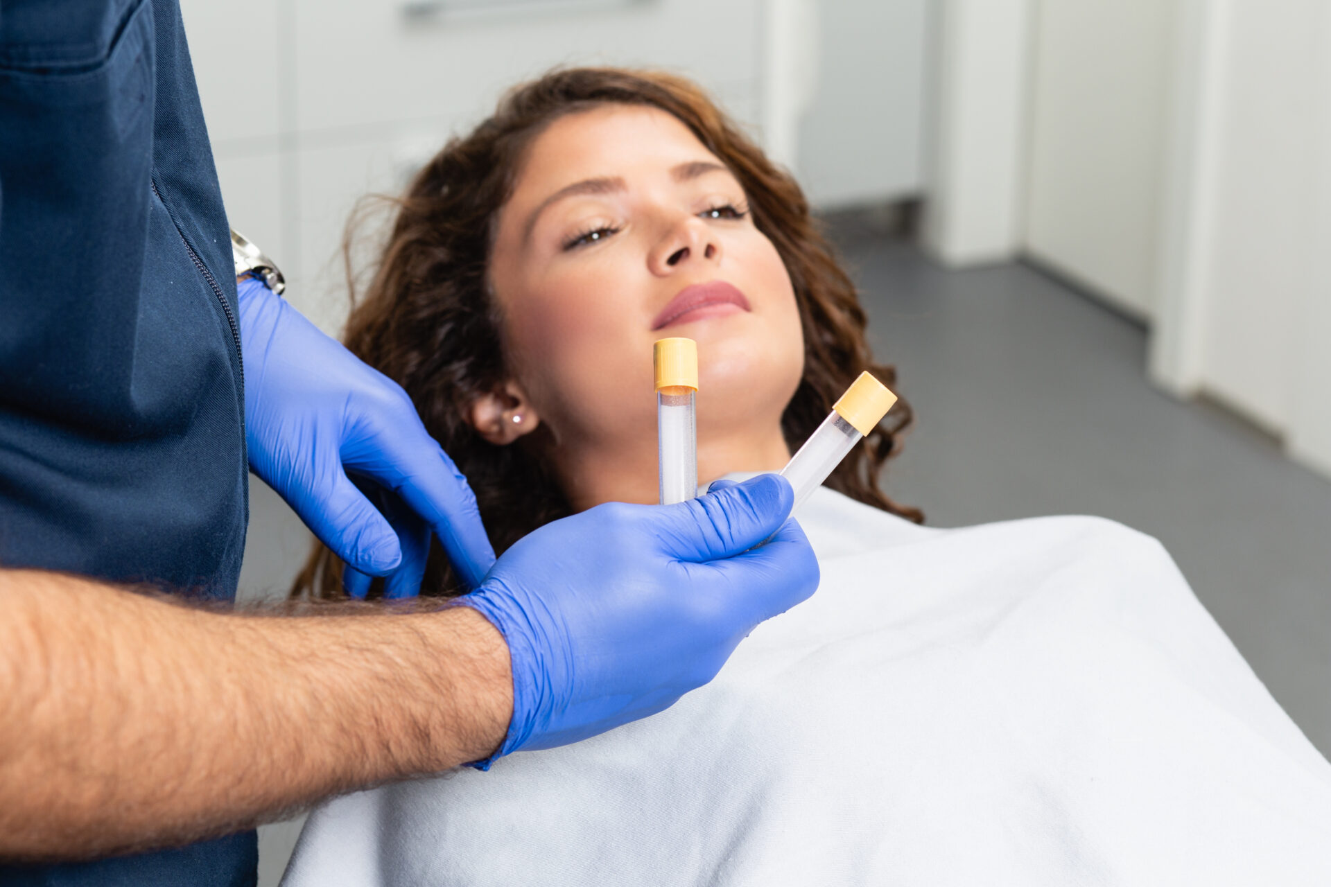 Platelet Rich Plasma ( Prp) Therapy Process.